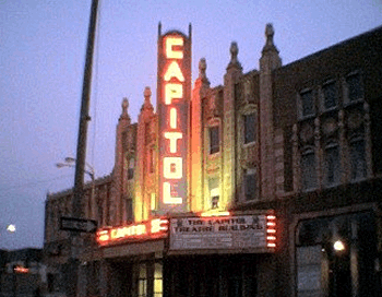 Capitol Theatre - Remodeled Marquee 2005 From Gary Flinn (newer photo)